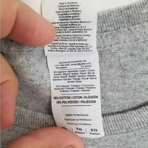 Minnie Mouse XL Heavy Cotton Short Sleeve Tee Bride Light Grey - Picture 6 of 7